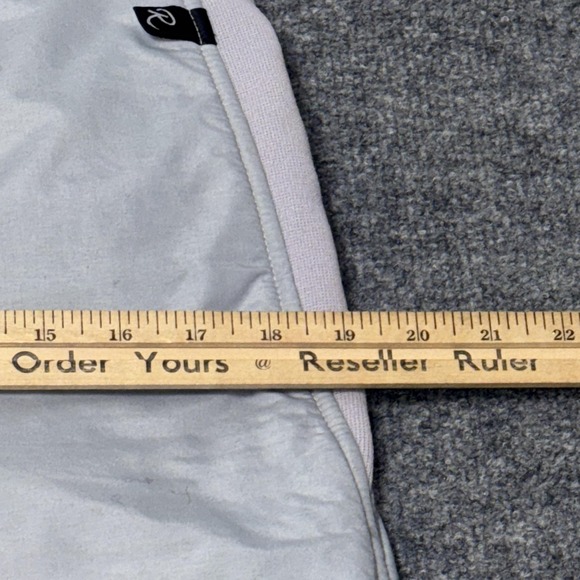 Vintage Roffe Snow Pants Womens Large Gray Bib Suspender Ski Insulated USA 80s - Picture 15 of 16